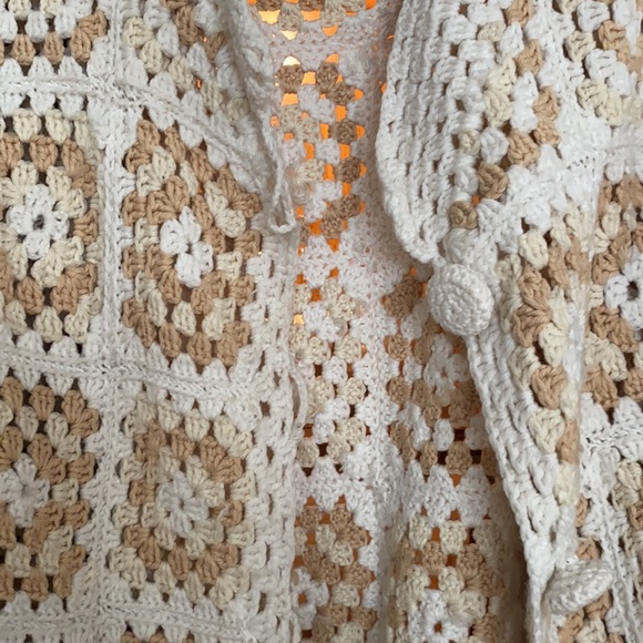 Handmade Crochet Jacket - Picture 2 of 3